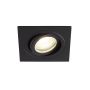 Forum Lighting Cali Downlight Square GU10 35W Black IP65 Forum Lighting Cali Downlight Square GU10 35W Black IP65