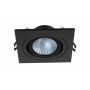 Forum Lighting Cali Downlight Square GU10 35W Black IP65 Forum Lighting Cali Downlight Square GU10 35W Black IP65