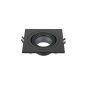 Forum Lighting Cali Downlight Square GU10 35W Black IP65 Forum Lighting Cali Downlight Square GU10 35W Black IP65