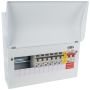 Lewden 10 Way RCBO Consumer Unit with SPD and Main Switch Populated