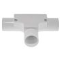 Marshall Tufflex 20mm MIT2WH Inspection Tee White Plastic Conduit PVC