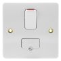 MK Logic K1040WHI 13A DP Switched Fused Spur White