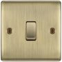 BG Nexus Metal Switch 1 Gang 2 Way Antique Brass