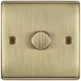 BG Nexus Metal Dimmer Switch 2 Way Antique Brass
