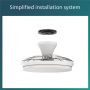 Philips Bliss DC Ceiling Fan LED Light Black