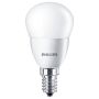 Philips 5W E14 SES Round Bulb LED 2700K Warm White