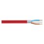 Prysmian FP200 Gold LSZH 2.5mm Two Core & Earth Red Cable 100M