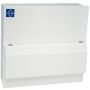 Lewden 8 Way RCBO Consumer Unit with Main Switch Trunking KO .