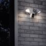 Ring Smart Video Security Floodlight Camera Siren and Alarm White
