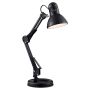 Searchlight Desk Table Lamp Black