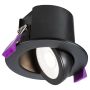 Knightsbridge SpektroLED Fire Rated Downlight CCT Matt Black