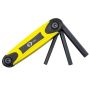 CK Tools Hexagon Key Set Metric Folding T4406