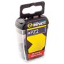CK Tools Blue Steel Impact Bit Box of 15 PZ2 25mm
