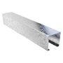 Trench Metal Lighting Trunking Length 3.66M Pre Galv