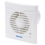 Vent Axia Silhouette 100SVH 4 Inch Bathroom Fan SELV Humidistat 439976