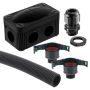 Wiska BCKIT1 Combi Brace Kit with 1M Conduit IP67 Wiska BCKIT1 Combi Brace Kit with 1M Conduit IP67