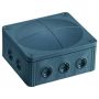 Wiska 1210 160x140mm Weatherproof Junction Box Black