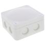 Wiska 308 85x85mm Weatherproof Junction Box White Wiska 308 85x85mm Weatherproof Junction Box White