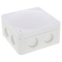 Wiska 308/5 85x85mm Junction Box with Wago Connectors White Wiska 308/5 85x85mm Junction Box with Wago Connectors White