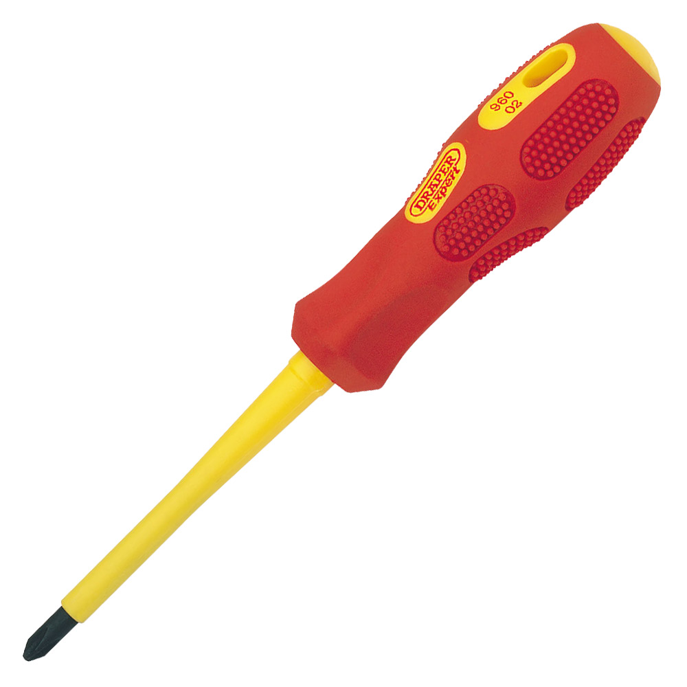 Image for Draper Phillips Screwdriver No 2 x 100mm VDE Fully Insulated