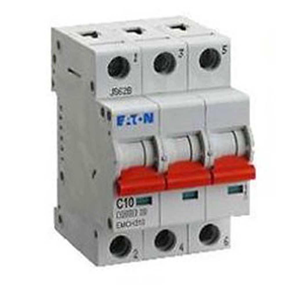 Image for Eaton Memshield 3 EMBH332 32A Triple pole MCB Type B 10/15Ka