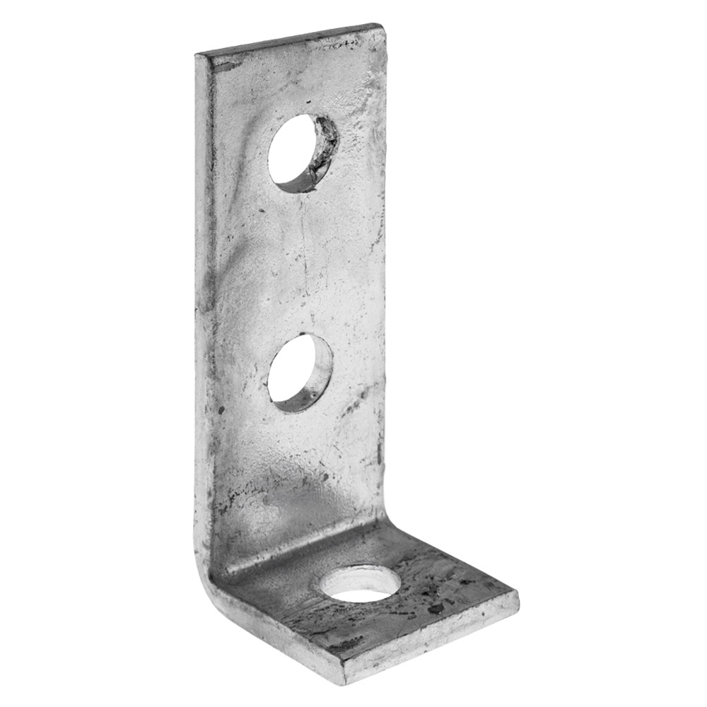 Image for Channel 3 Hole Angle Bracket 90 Degree 90 x 57mm Each