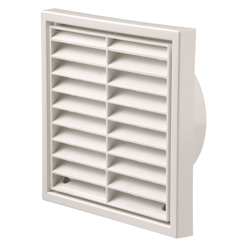 Image for Manrose 1192W 6 Inch Exterior Wall Grille White