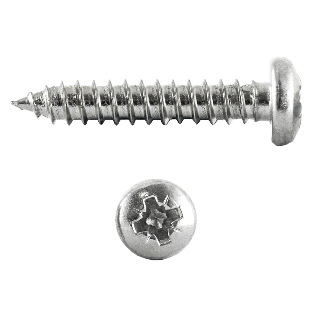 Image for Self Tapping Pozi Drive Panhead Screw No.8 1.25 Inch Box 200