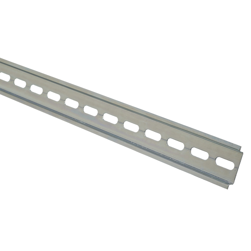 Image for Europa Din Rail 35mm Wide Top Hat Slotted 2M Length