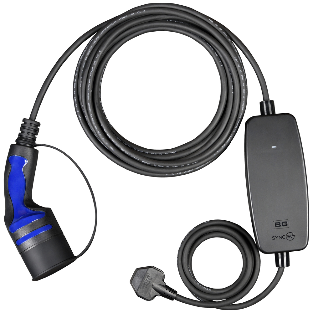 Image for Sync Energy 13A 3-Pin EV Charger Portable 10 Meter