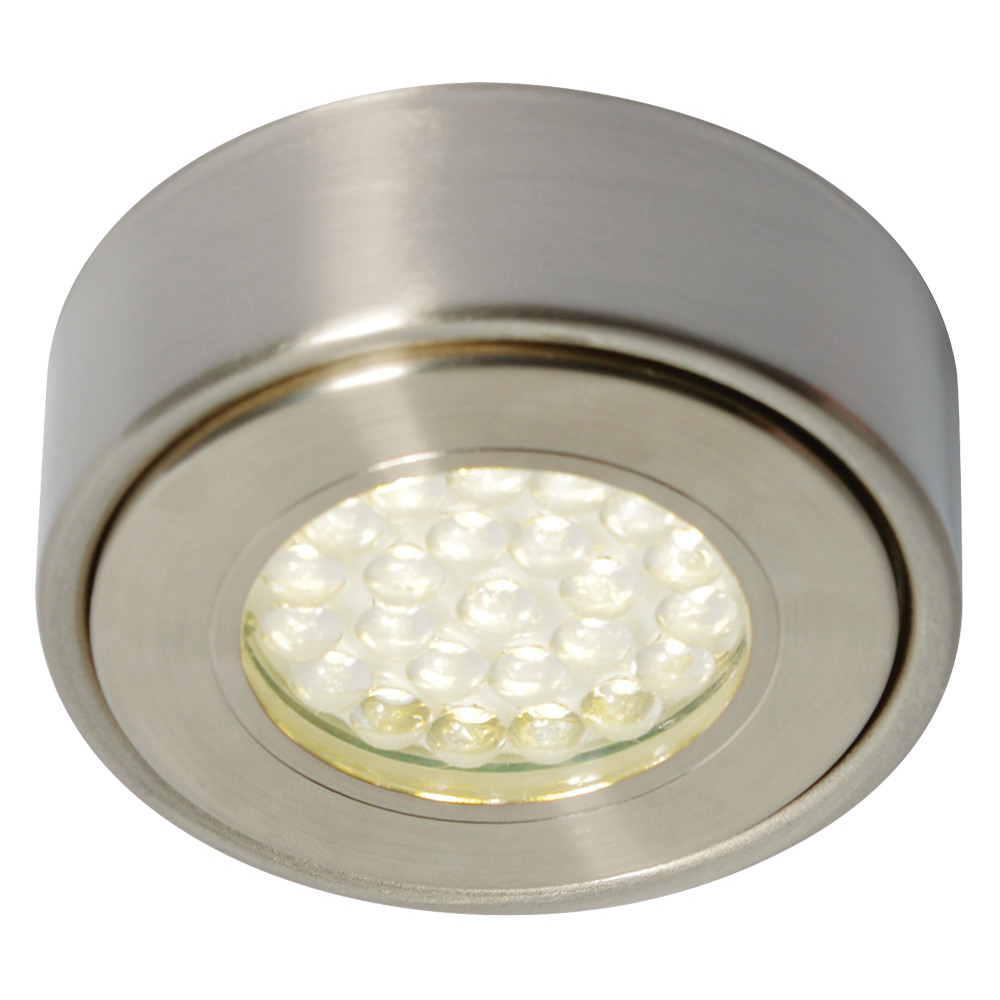 Image for Culina Laghetto Round Under Cabinet LED Light 140lm 1.5W 4200K Nickel