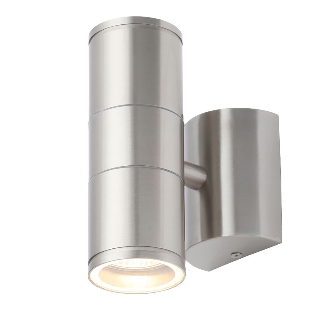 Image for Forum Lighting Islay GU10 Up and Down Outdoor Spotlight Stainless Steel