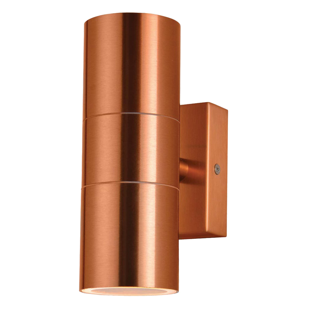 Image for Forum Zink Leto Wall Light GU10 Up and Down Copper Steel