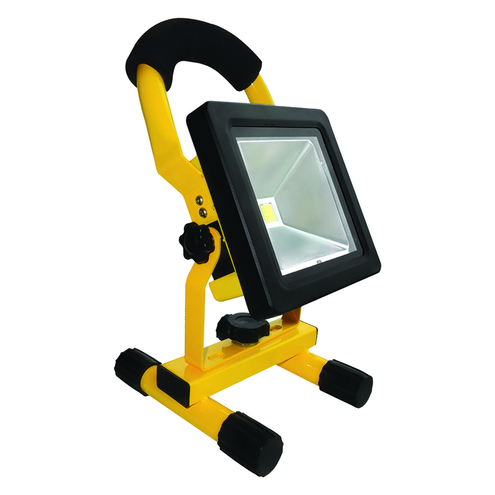 Image for 10W Rechargeable LED Portable Floodlight Yellow