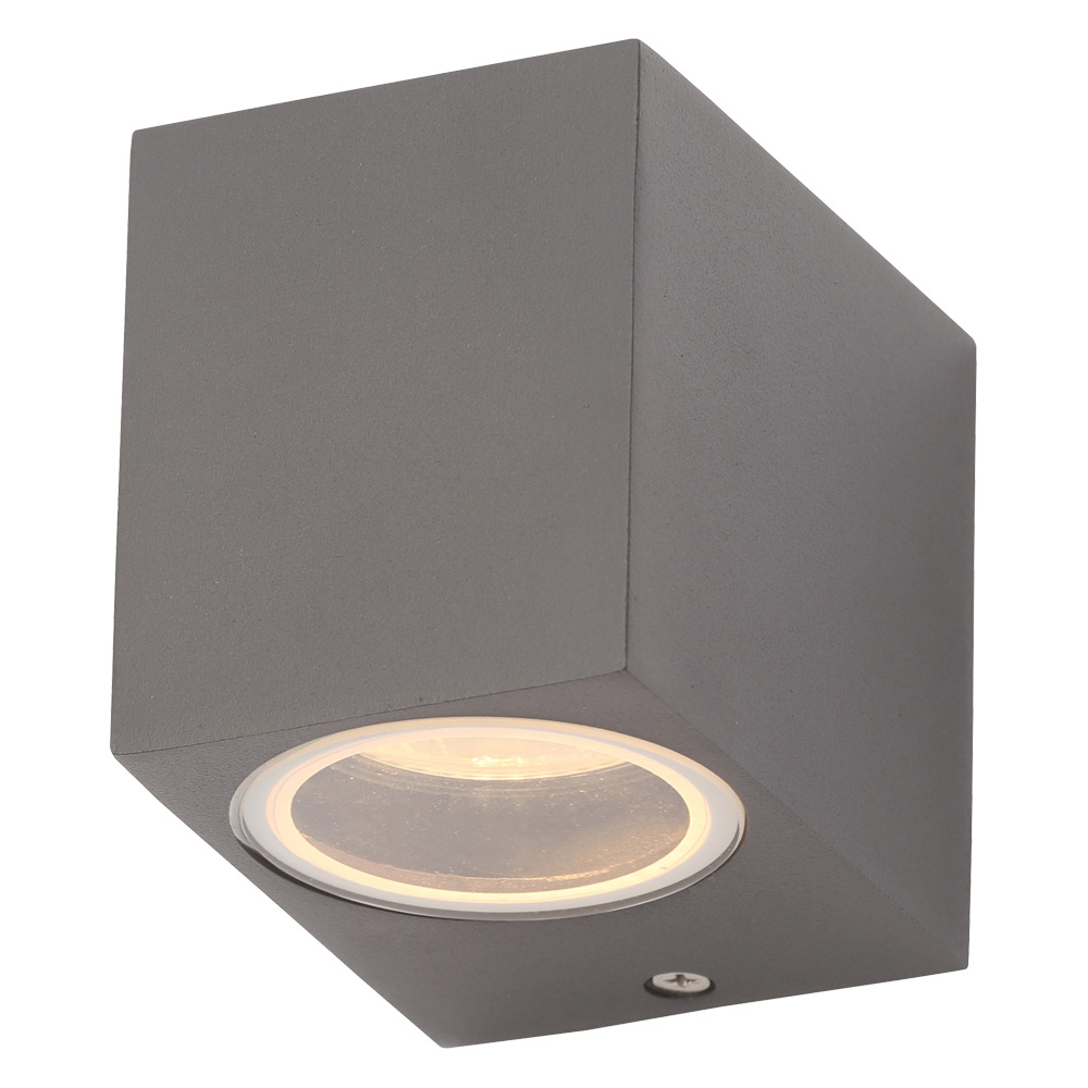 Image for Fleet GU10 Spotlight Up or Down Wall Light Anthracite