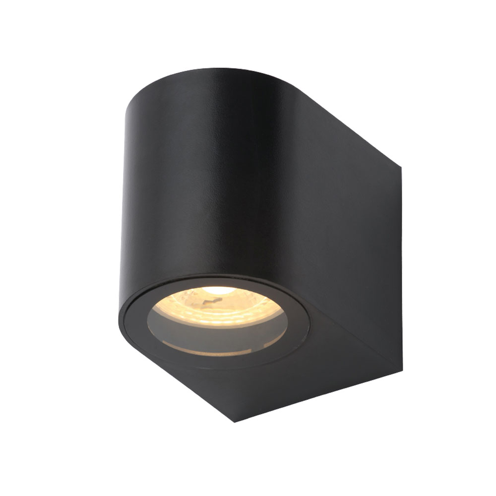 Image for Forum Lighting Iona Outdoor Wall Light GU10 5W Black IP44