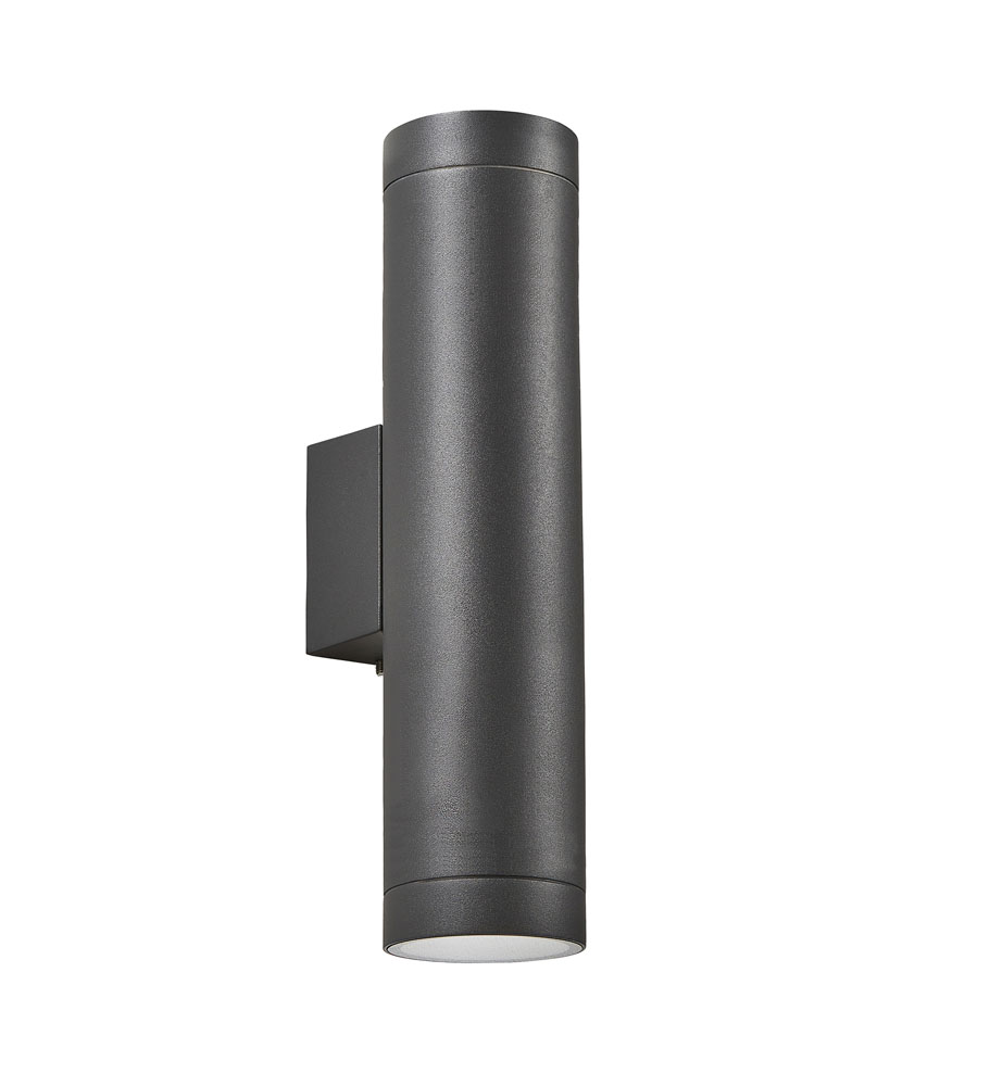 Image for Forum Lighting Morro Outdoor Wall Light GU10 14W Anthracite IP65