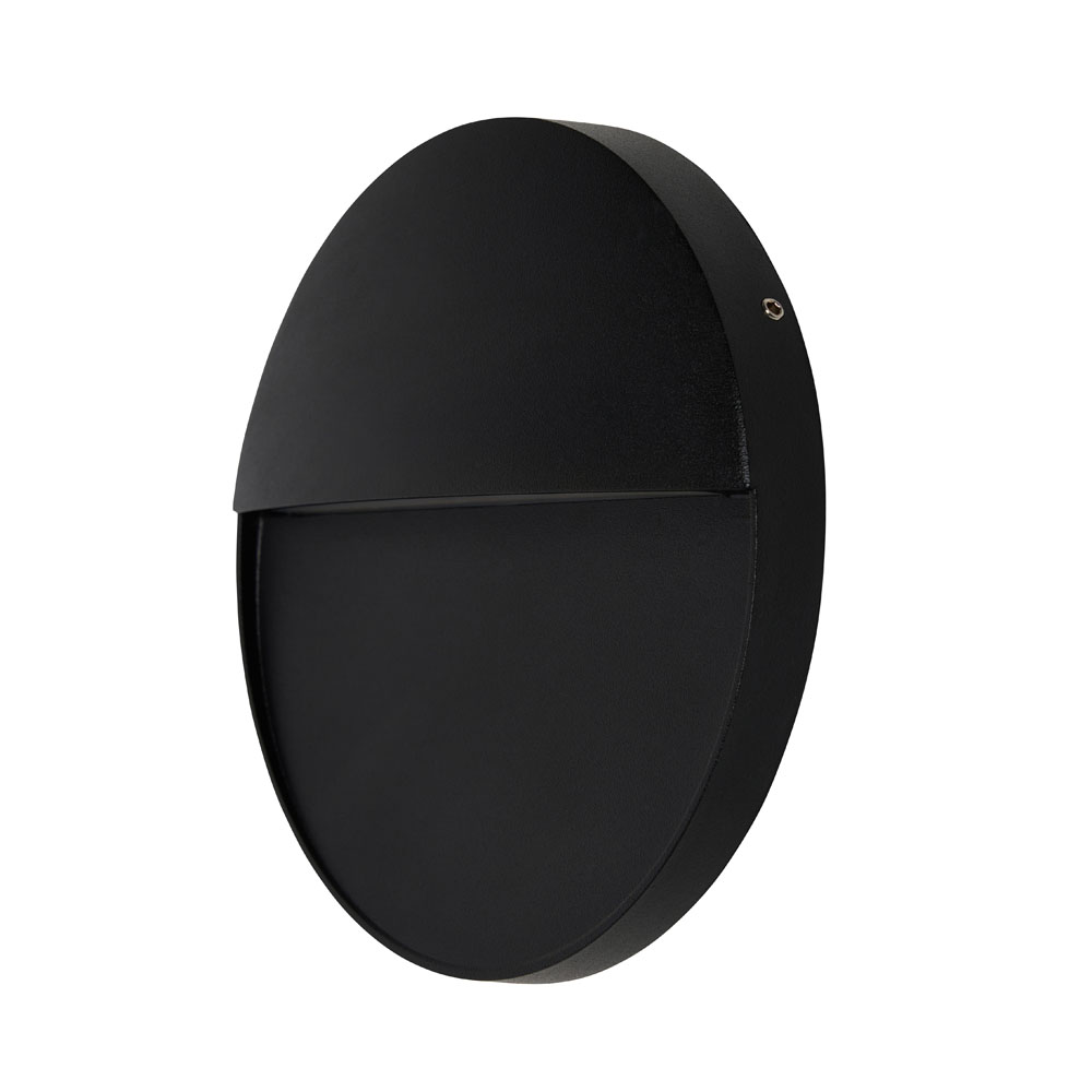 Image for Forum Lighting Onza Outdoor Wall Light LED 6W 16cm Black IP54