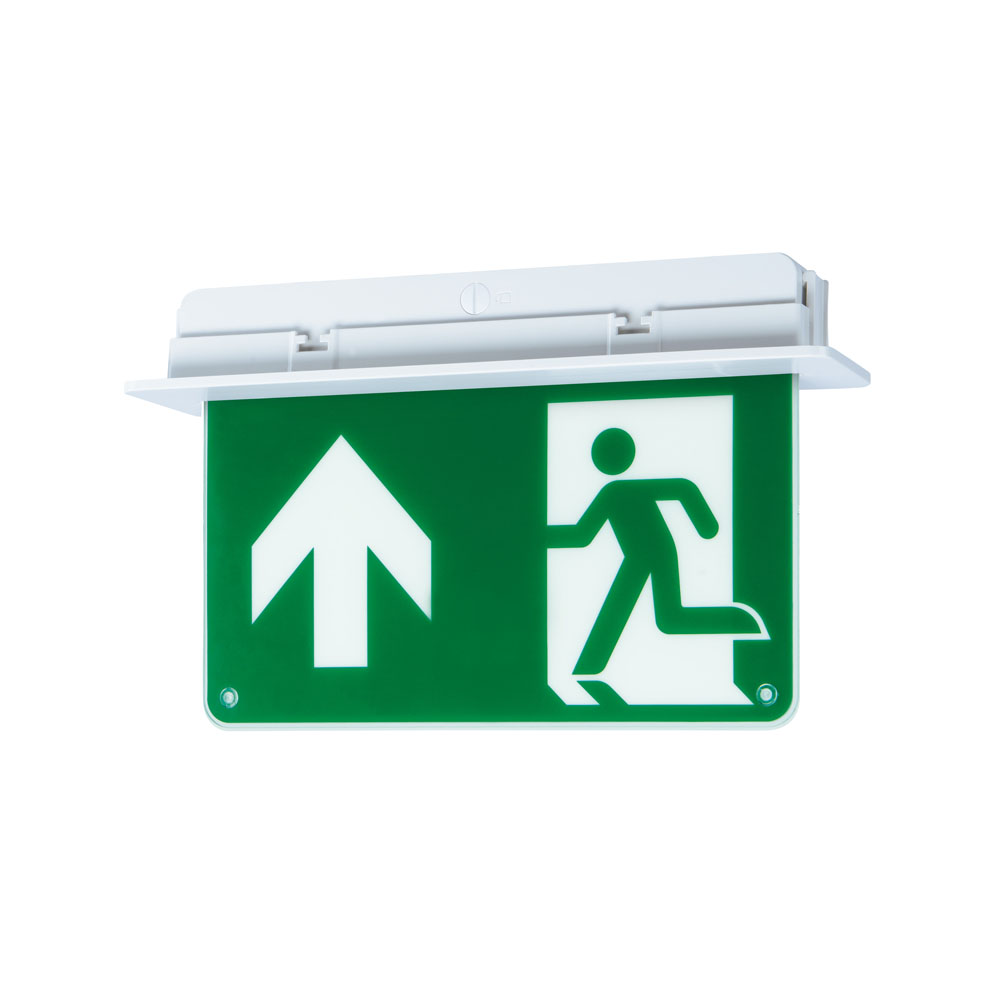 Image for JCC EscapeLUX Emergency Exit Sign Ceiling Recessing Kit Black