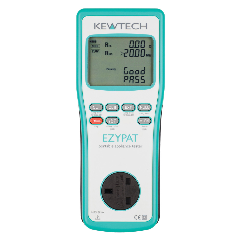 Image for Kewtech EZYPAT Manual PAT Tester 230V