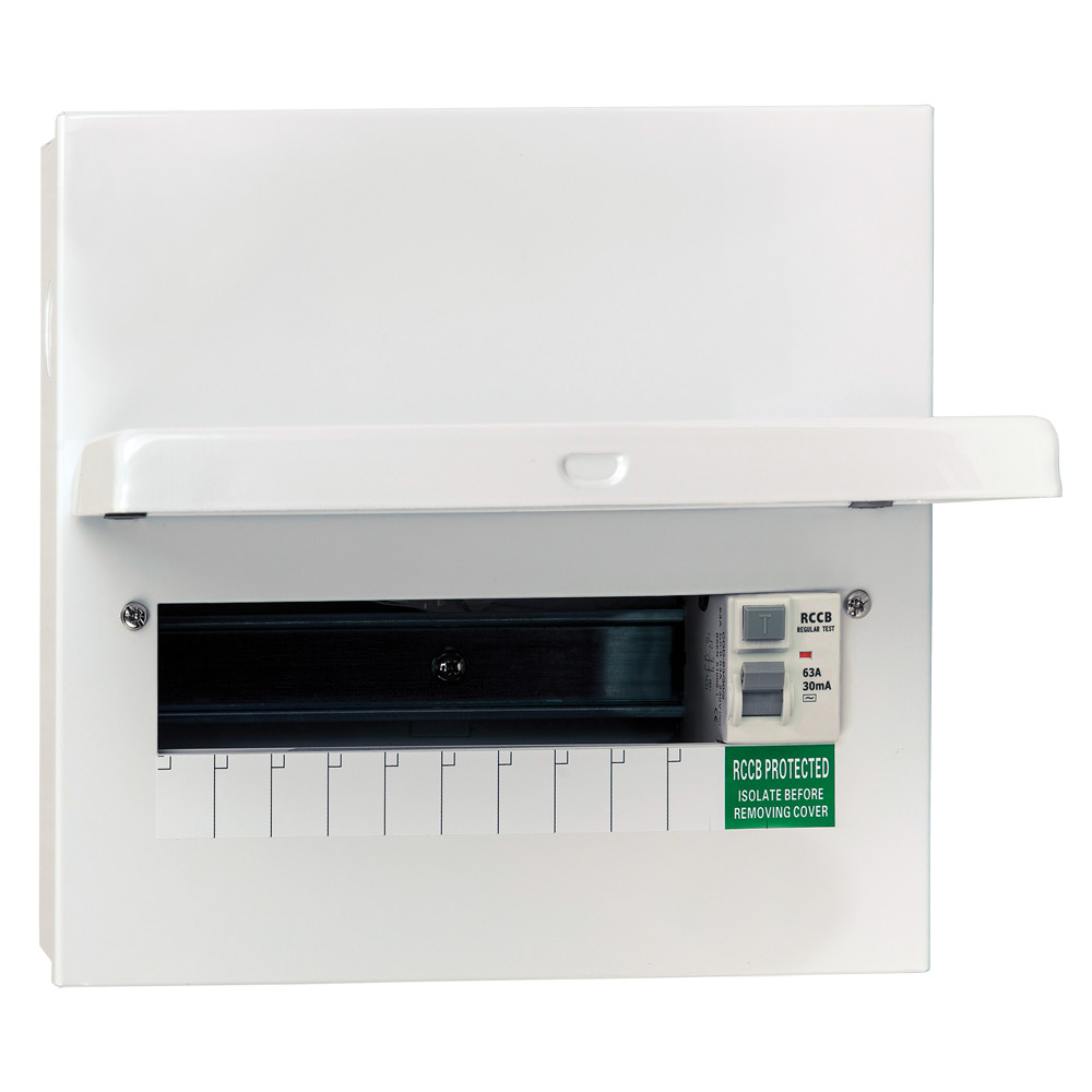 Image for Lewden Consumer Unit RCD 10 Way QFS-MX12R