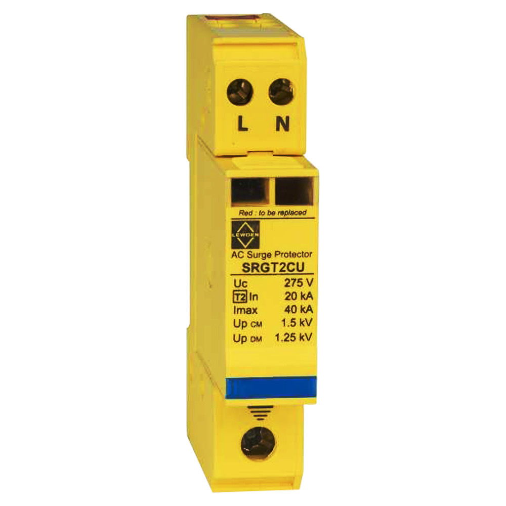 Image for Lewden Type 2 Single Phase Surge Arrester SPD Device