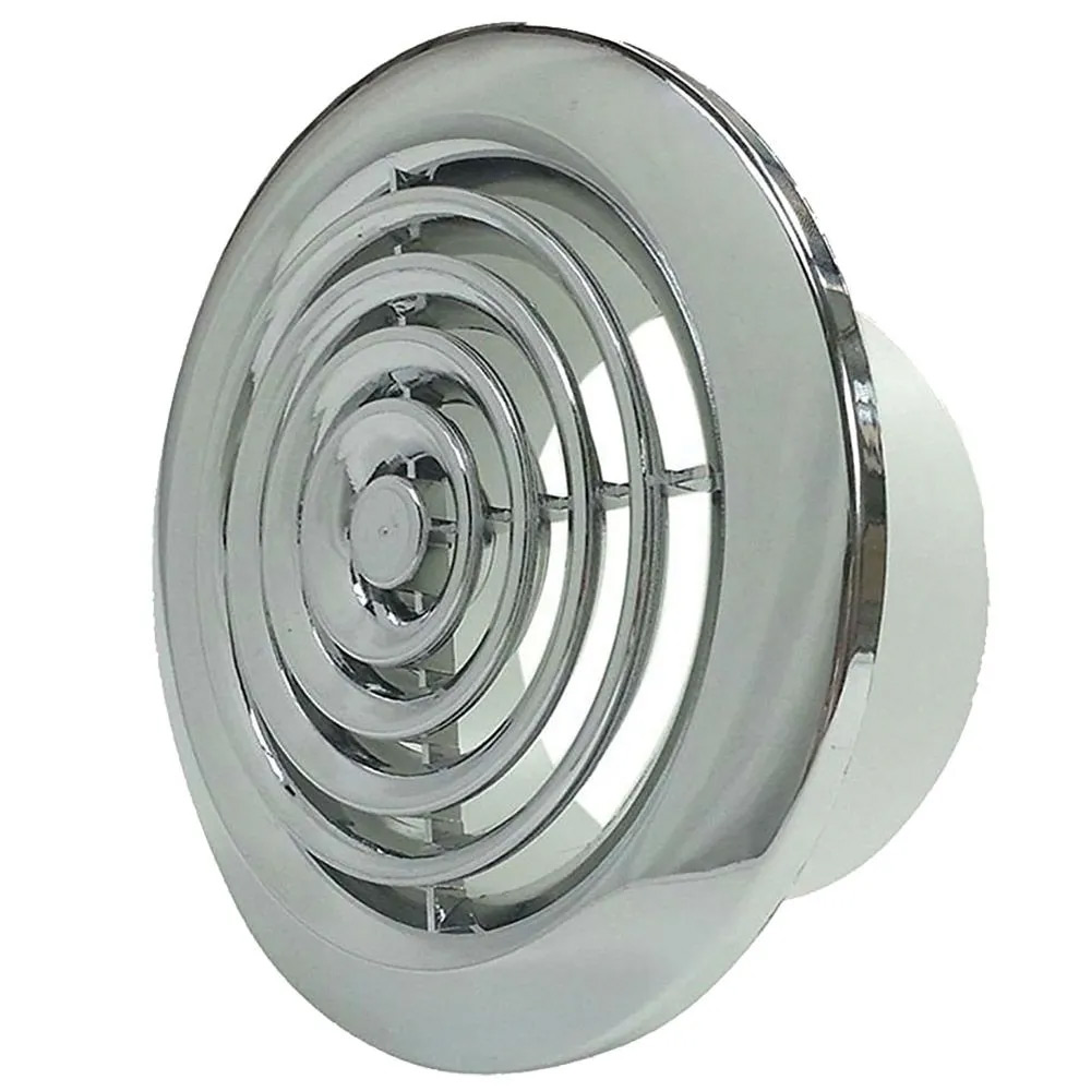 Image for Manrose 2100C Circular Grille 4 Inch Chrome