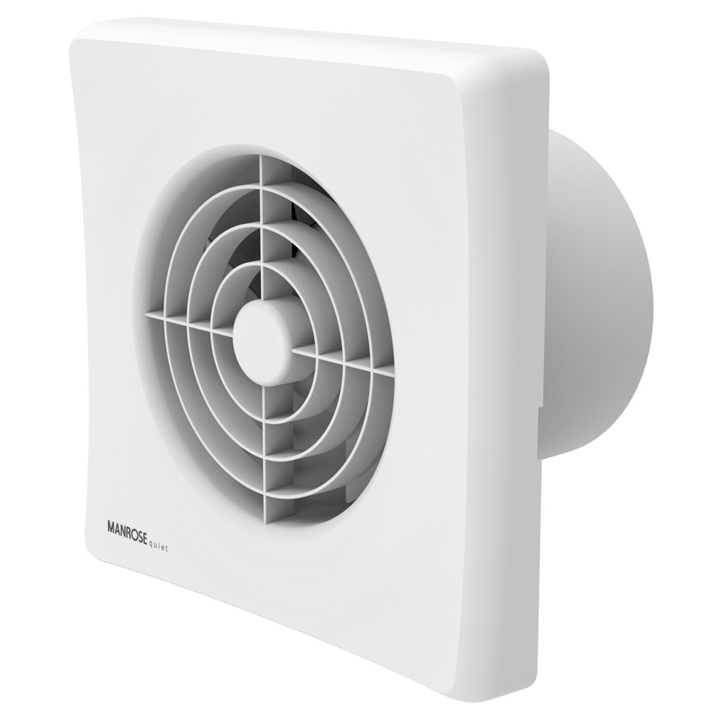 Image for Manrose QF100TX5OP Quiet Fan Timer IPX5