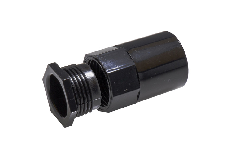 Image for Marshall Tufflex 25mm MAB3BK Female Adaptor Black Plastic Conduit PVC