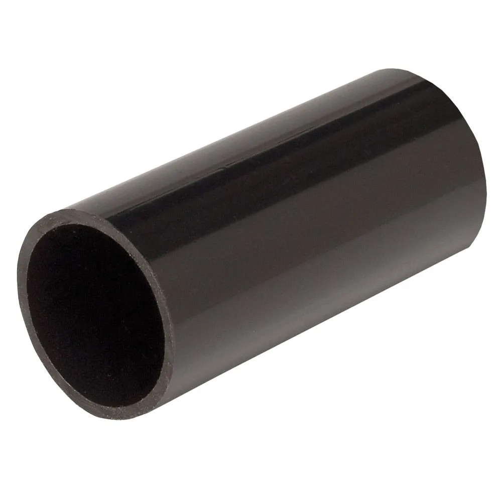 Image for Marshall Tufflex 25mm MC3BK Coupler Black Plastic Conduit PVC