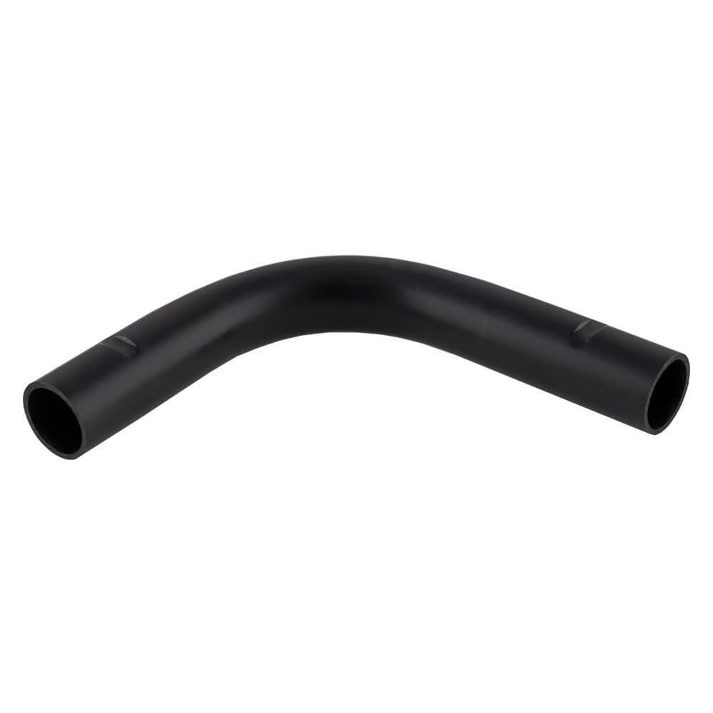 Image for Marshall Tufflex 25mm MNB3BK Bend Black Plastic Conduit PVC