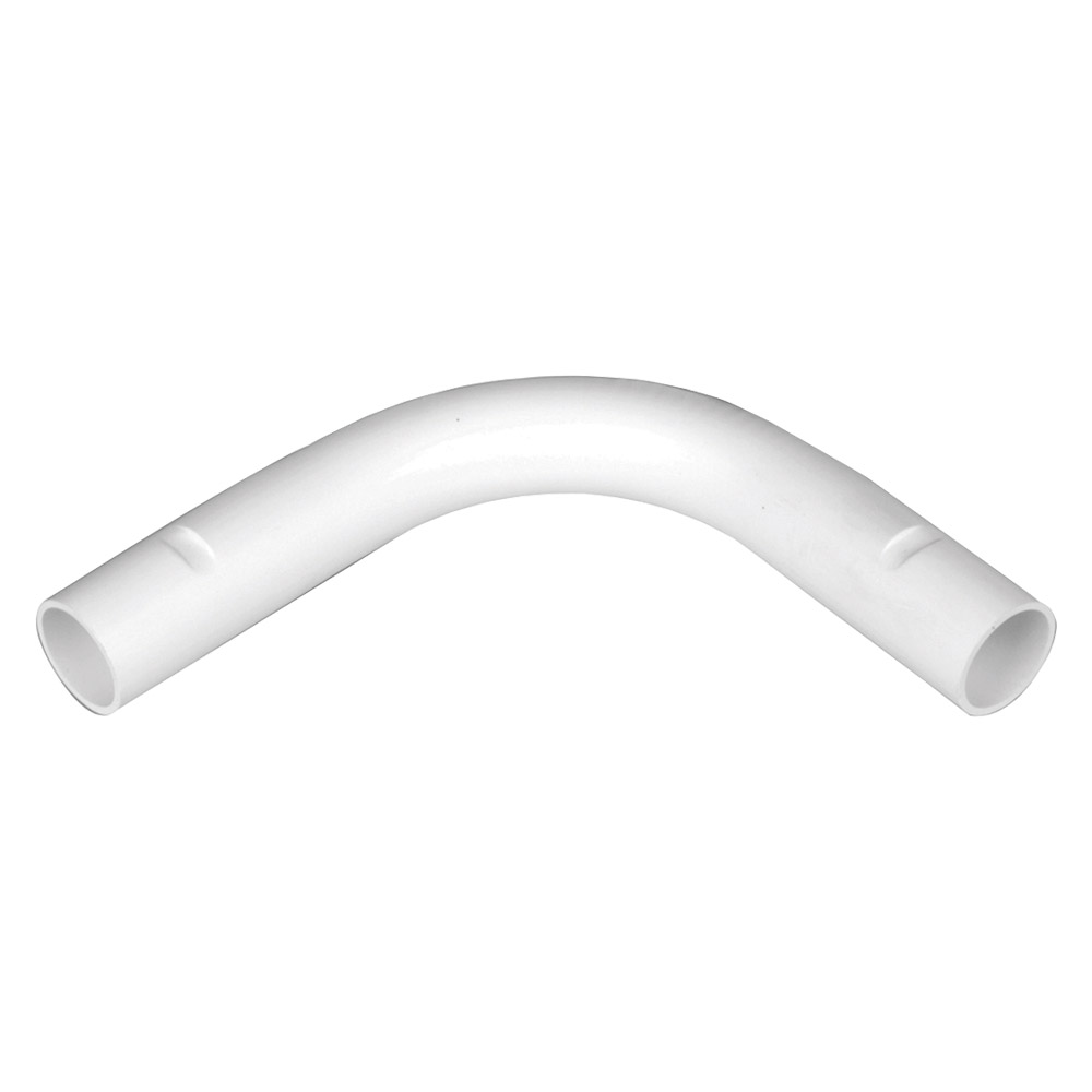 Image for Marshall Tufflex MNB3 25mm PVC Heavy Gauge Bend White