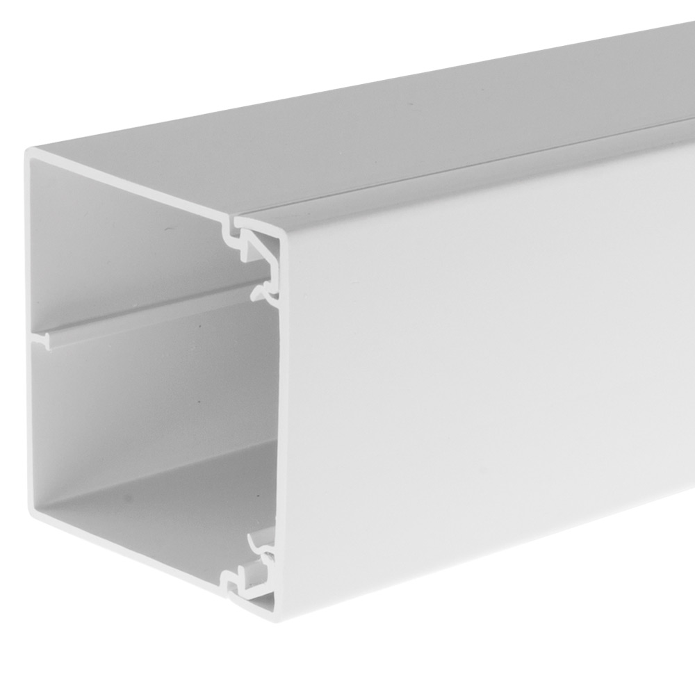 Image for Marshall Tufflex MTRS75WH Maxi Trunking 75x75mm x 3M White
