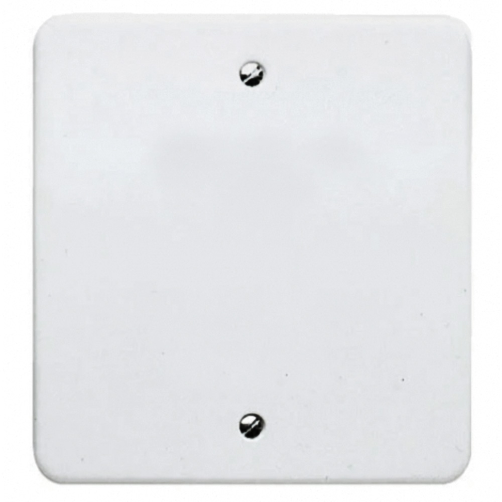 Image for MK Logic K5033WHI Flush Metal Blank Plate White